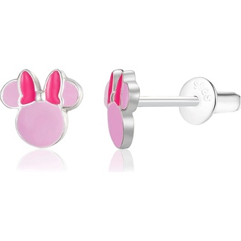 Disney Krásne oceľové náušnice Minnie Mouse Mini ES00103SL.CS
