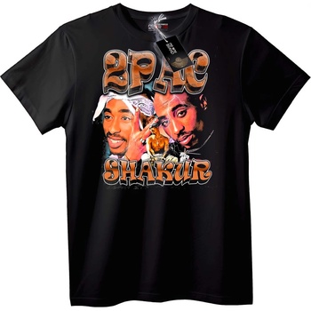 NOONEBRAND Тениска 2Pac Shakur - 7XL, White