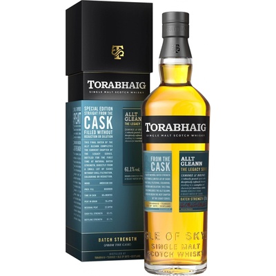 Torabhaig Allt Gleann The Legacy Series Batch Strength 61,1% 0,7 l (kartón)