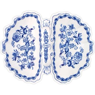Cibulák Dubí Kabaret 2-dílný cibulový porcelán 10129