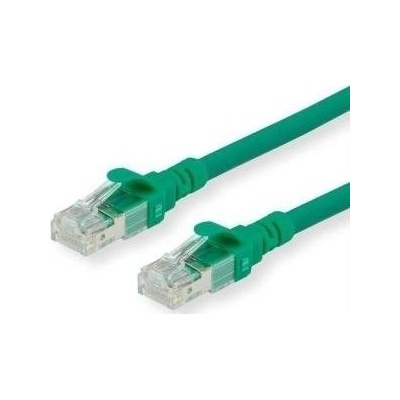 Roline Пач кабел, Roline, Cat. 6A UTP, 1.5m, зелен (JAB-3433476)