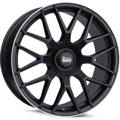 MAM GT1 8x18 5x112 ET45 black polished