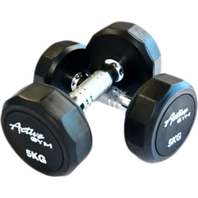 Active Gym Професионални Гумени Дъмбели | 1 кг - 50кг [47.5 ]