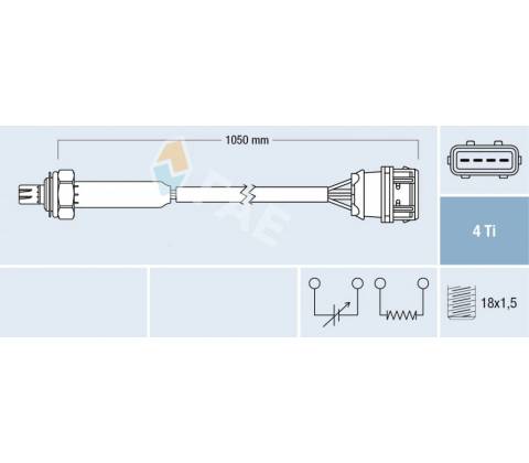 Lambda sonda FAE 77360