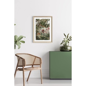 Inne декорация за стена в рамка 50 x 70 cm (1541211.23107B)