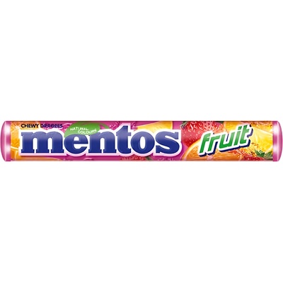 Perfetti van Melle Co Bonbóny Mentos Fruit 38 g