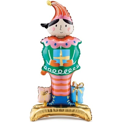 Party Deco Стоящ Фолиев Балон - Елф