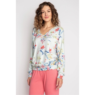 PJ Salvage PJ Salv Budding Bouquet Shirt - Lantikblau