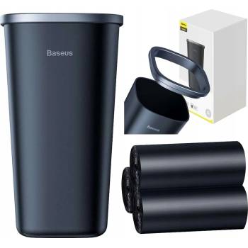 Púzdro Baseus Dust-free Vehicle-mounted Trash Can(Trash Bag 3 roll/90) čierne