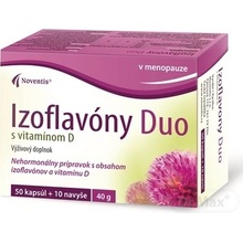 Noventis Izoflavóny Duo s Vitamínom D 4 × 15 kapsúl
