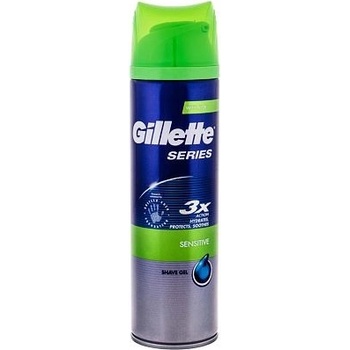 Gillette Series Sensitive Skin gél na holenie 200 ml