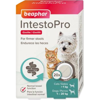 Beaphar IntestoPro S pro psy a kočky 20 tablet