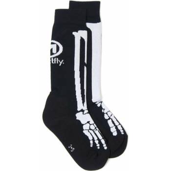 Meatfly чорапи Bones Long Black | Бяла | Размер Meatfly | Byal | МЪЖЕ | 35-38