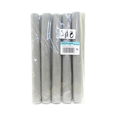 Papiloty hladké guma 14mm/180mm 10ks