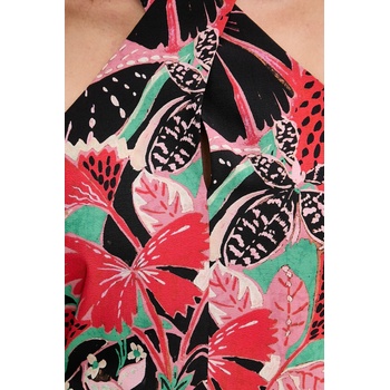 Morgan Рокля Morgan в червено къса със стандартна кройка ROJOY. F (ROJOY.F)