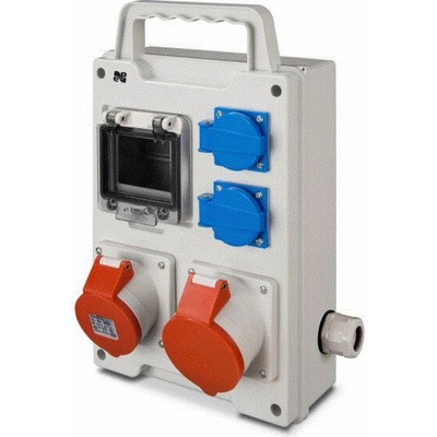 Elektro-Plast Přenosný rozvaděč budov 4 moduly 1x5P/32 5P/16A 2x2P+Z RS (6213-00)