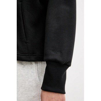 Adidas Памучен суичър adidas All SZN в черно с качулка с апликация JJ1251 (JJ1251)