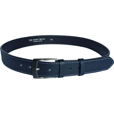 Penny Belts opasek kožený 34-59-1PR modrý