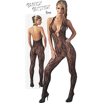 Catsuit schwarz Černá