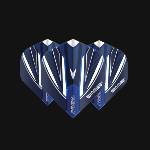 Winmau Пера winmau alpha blue & white