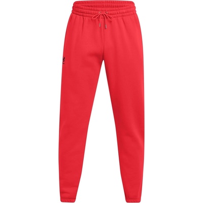 Under Armour Essential Fleece Jogger - RACER RED BLACK
