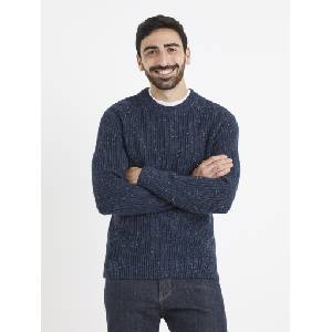 Celio Тъмно син мъжки пуловер Celio Celio | Sin | МЪЖЕ | S