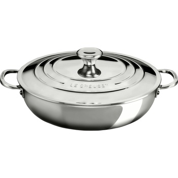 Le Creuset Тиган 3-ply Plus с ръкохватки 30 см (96600730000100)