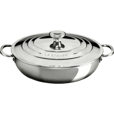 Le Creuset Тиган 3-ply Plus с ръкохватки 30 см (96600730000100)