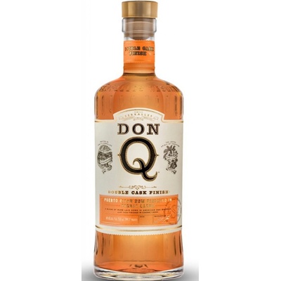 Don Q Double Aged Cask Cognac Finish 49,6% 0,7 l (holá láhev)