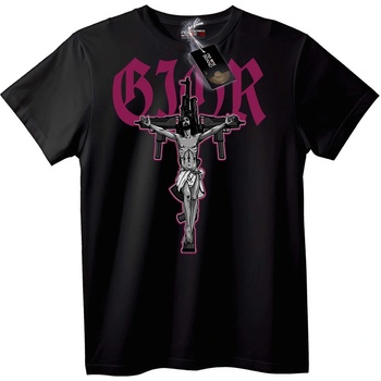 NOONEBRAND Тениска G10R пушка разпятие - XL, Black