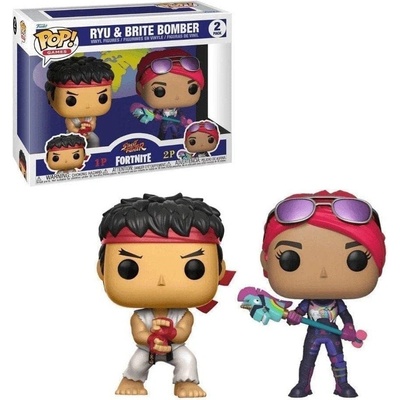 Funko POP! Games Fortnite 2PK Ryu & Brite Bomber