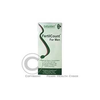 Fertilcount test mužské plodnosti 2 použití