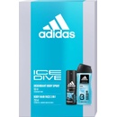 Adidas Ice Dive deospray 150 ml + sprchový gel 250 ml dárková sada