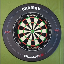 Winmau set DOUBLE - terč Blade 6 Dual Core + okruží Black PDC