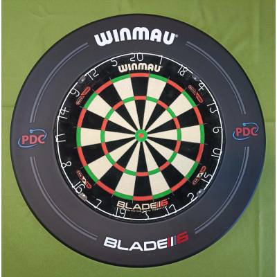 Winmau set DOUBLE - terč Blade 6 Dual Core + okruží Black PDC