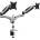 ASSMANN DIGITUS Clamb Mount For Monitors With Gas Spring 2xLCD (DA-90353)