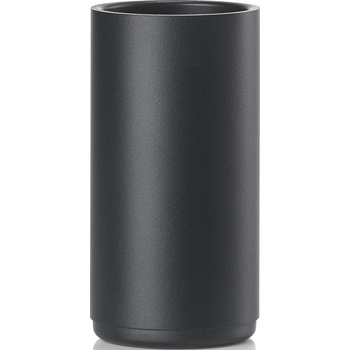Zone Чаша за четка за зъби RIM 14 cм, черна, алуминий, Zone Denmark (ZO14649)