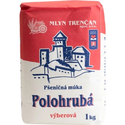 Mlyn Trenčan Pšeničná múka polohrubá T 400 1 kg