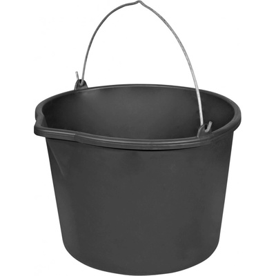 Den Braven Vědro stavební s výlevkou 20 l černá