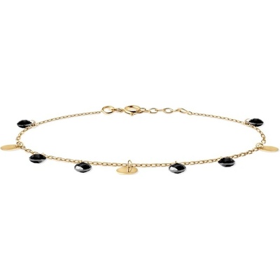 Savicki náramek žluté zlato zirkony B-B-B0273-00164-585-Z