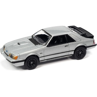 Johnny Lightning Ford Mustang SVO šedá 1986 1:64
