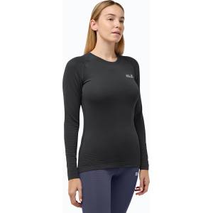 Jack Wolfskin Дамски термоактивен суитшърт Jack Wolfskin Infinite Warm LS black