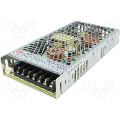MEAN WELL RSP-150-24 Napájecí zdroj: spínaný; k vestavbě,modulový; 151,2W; 24VDC; 6,3A