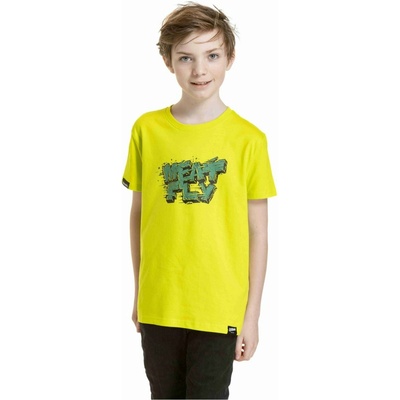 Meatfly детска тениска Rock Safety Жълта | Жълта Meatfly | Zhalt | Момичешки | 146