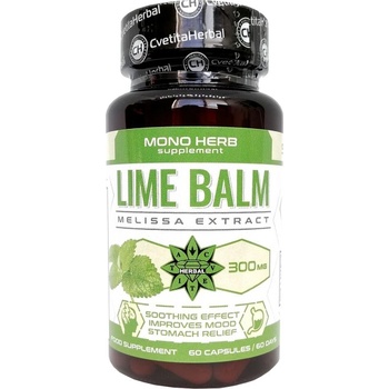 Image 1 of Cvetita Herbal Lime Balm 300 mg [60 капсули]