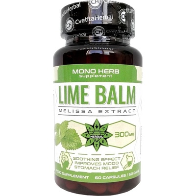 Cvetita Herbal Lime Balm 300 mg [60 капсули]