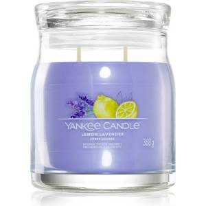 Yankee Candle Lemon Lavender ароматна свещ Signature 368 гр