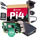 Raspberry Pi 4B, Oficiální STAR-T Box, Raspberry Pi RPi 4B 2 GB Raspberry Pi