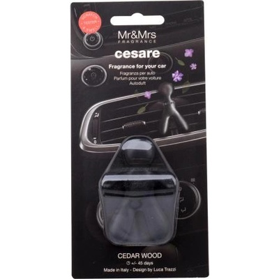 Mr&Mrs Fragrance Cesare Cedar Wood освежаващ ароматизатор за кола