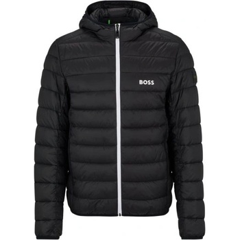 BOSS Мъжко яке BOSS Water-Repellent Puffer Jacket With Branded Trims - Черен